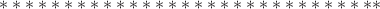 $******************************$