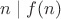 $n\mid f(n)$