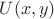 $U(x, y)$