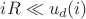 $iR\ll u_d(i)$