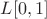 $L[0,1]$