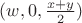 $(w,0,\frac{x+y}{2})$