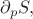 $\partial_p S,$