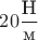 $20\dfrac{\text{Н}}{\text{м}}$
