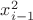 $x^2_{i-1}$