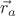 $\vec{r}_a$