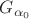 $G_{\alpha_0}$ $G_{\alpha_0}$