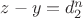 $z - y = d_2^n$