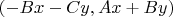 $(-Bx-Cy, Ax+By)$