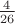 $\frac4{26}$
