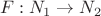 \[
F:N_1  \to N_2 
\]
