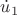 $\dot u_1$