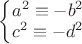 $\left\{\begin{matrix}
a^2 \equiv -b^2 \\
c^2 \equiv -d^2\end{matrix}\right.$ $\left\{\begin{matrix}
a^2 \equiv -b^2 \\
c^2 \equiv -d^2\end{matrix}\right.$