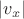 $\vert{}v_x\vert{}$