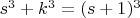 $s^3 + k^3 = (s+1)^3$