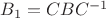 $B_1=CBC^{-1}$
