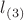 $l_{(3)}$