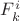 $F^{i}_{k}$