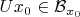 $Ux_0\in\mathcal B_{x_0}$
