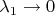 \lambda_1\rightarrow 0