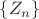 $\{ {Z_n}\} $