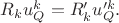 $R_ku^k_Q=R'_ku'^k_Q.$