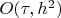 $O(\tau, h^2)$