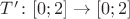 $T'\colon [0;2]\to [0;2]$