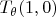 $T_{\theta}(1,0)