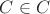 $C\in C$
