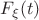 $F_{\xi}(t)$