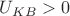 $U_{KB}>0$ $U_{KB}>0$