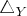 $\bigtriangleup_Y$