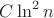 $C\ln^2 n$