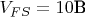 $V_{FS} =10 \text{В}$