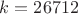 $k=26712$