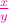 $\color{magenta}\frac{x}{y}$