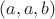 $(a,a,b)$