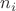 $ n_{i} $