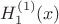 $H_1^{(1)}(x)$