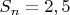 $S_{n}=2,5%$