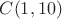 $C(1,10)$