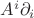 $A^i\partial_i$
