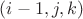 $(i-1,j,k)$