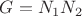 $G = N_1N_2$