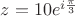 $z=10e^{i\frac {\pi} 3}$