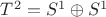 $T^2=S^1\oplus S^1$