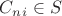 $C_{n}_{i} \in S$