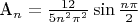 A_{n}= \frac {12}{5 n^2 \pi^2} \sin \frac {n \pi}2