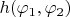 $h(\varphi_1,\varphi_2)$